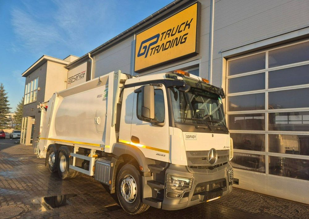 Mercedes-Benz Actros 2633, śmieciarka Farid - Caminhão de lixo: foto 2 Mercedes-Benz Actros 2633, śmieciarka Farid - Caminhão de lixo: foto 2