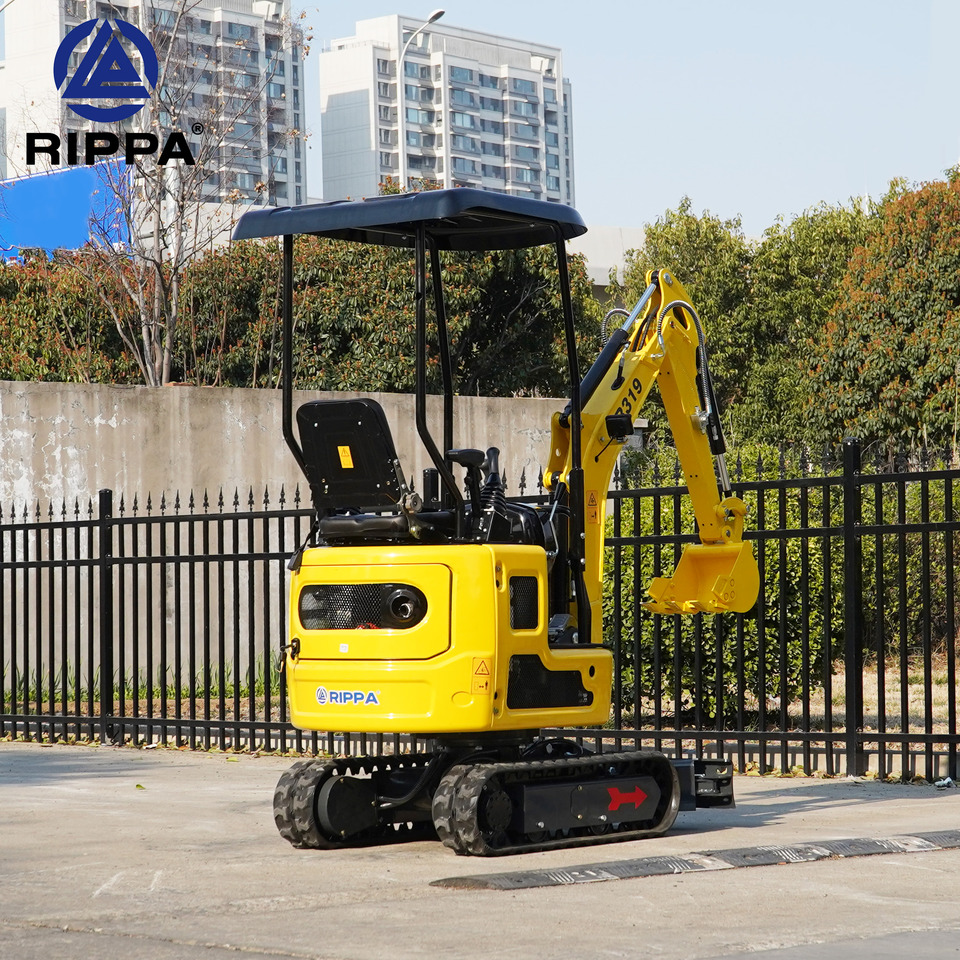 Rippa R319 Pilot Control|Kubota Engine|Euro 5|CE|Telescopic chassis|Lateral swing mini excavator - Mini escavadeira: foto 5 Rippa R319 Pilot Control|Kubota Engine|Euro 5|CE|Telescopic chassis|Lateral swing mini excavator - Mini escavadeira: foto 5