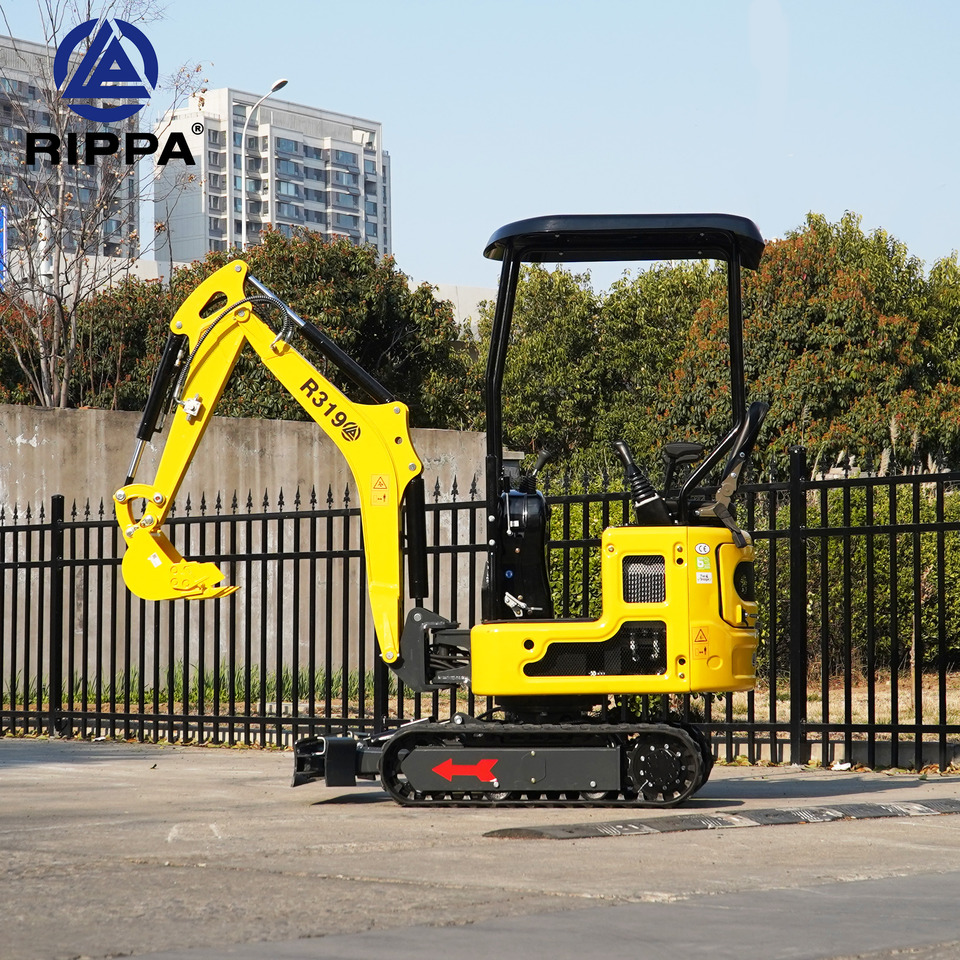 Rippa R319 Pilot Control|Kubota Engine|Euro 5|CE|Telescopic chassis|Lateral swing mini excavator - Mini escavadeira: foto 2 Rippa R319 Pilot Control|Kubota Engine|Euro 5|CE|Telescopic chassis|Lateral swing mini excavator - Mini escavadeira: foto 2