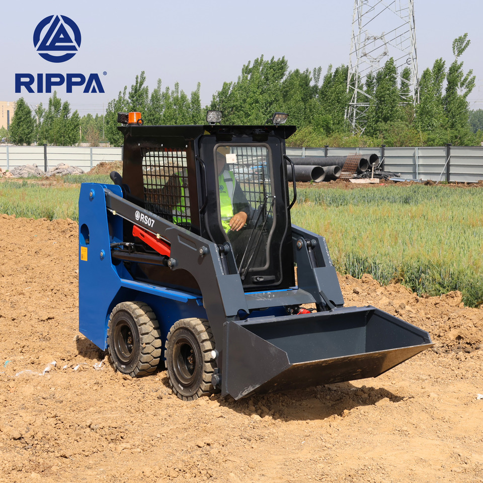 Rippa RS07 skid steer loader Kubota engine EPA dealer more favorable - Mini pá carregadora: foto 3 Rippa RS07 skid steer loader Kubota engine EPA dealer more favorable - Mini pá carregadora: foto 3