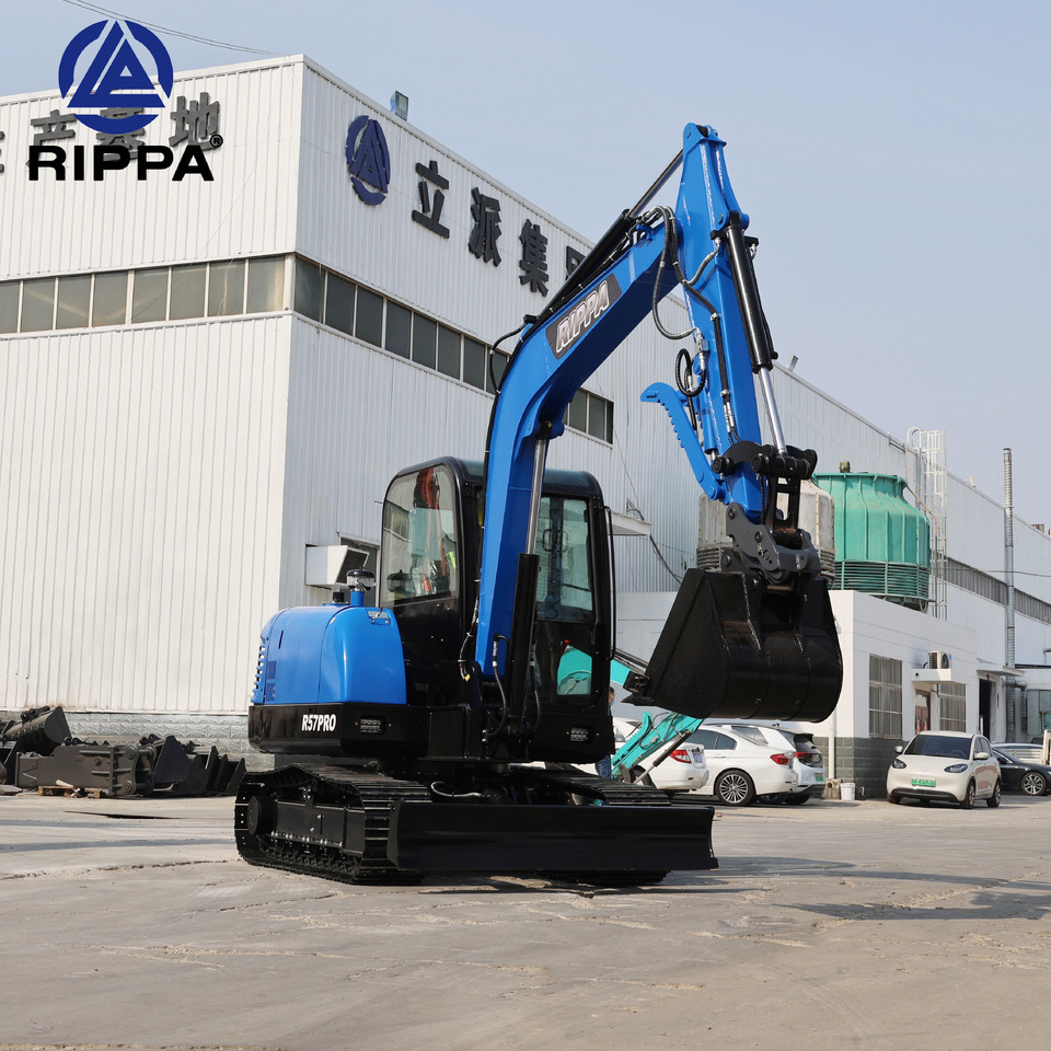 Shandong Rippa Machinery Group Co., Ltd. R57 Large Excavator, 6 tons, Crawler excavator - Escavadora de rastos: foto 1 Shandong Rippa Machinery Group Co., Ltd. R57 Large Excavator, 6 tons, Crawler excavator - Escavadora de rastos: foto 1