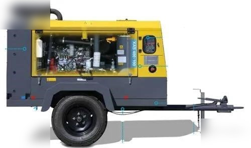 ATLAS COPCO 300 CFM - Compressor de ar: foto 4 ATLAS COPCO 300 CFM - Compressor de ar: foto 4