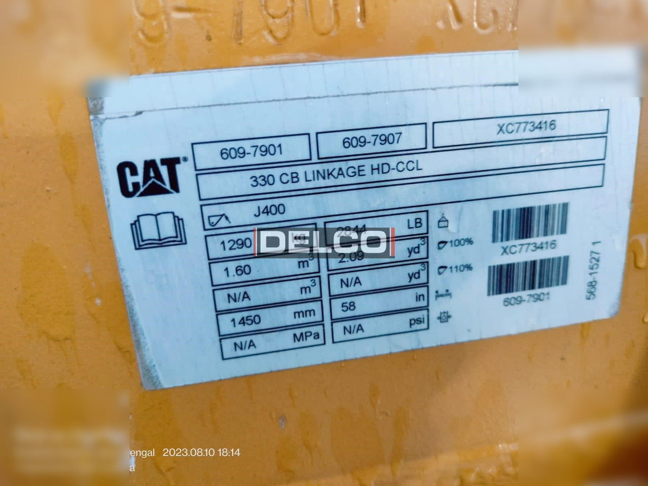 CATERPILLAR 330GC - Escavadora de rastos: foto 5 CATERPILLAR 330GC - Escavadora de rastos: foto 5