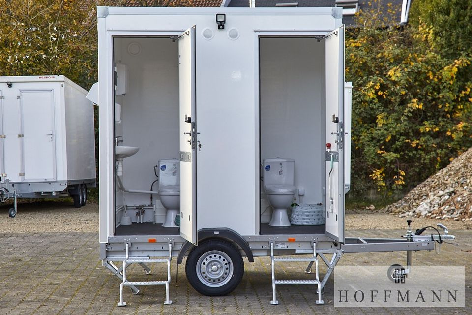 Casa contentor, Reboque novo RESPO RESPO Anhänger Mobile Doppeltoilette und Wasserspülung: foto 1