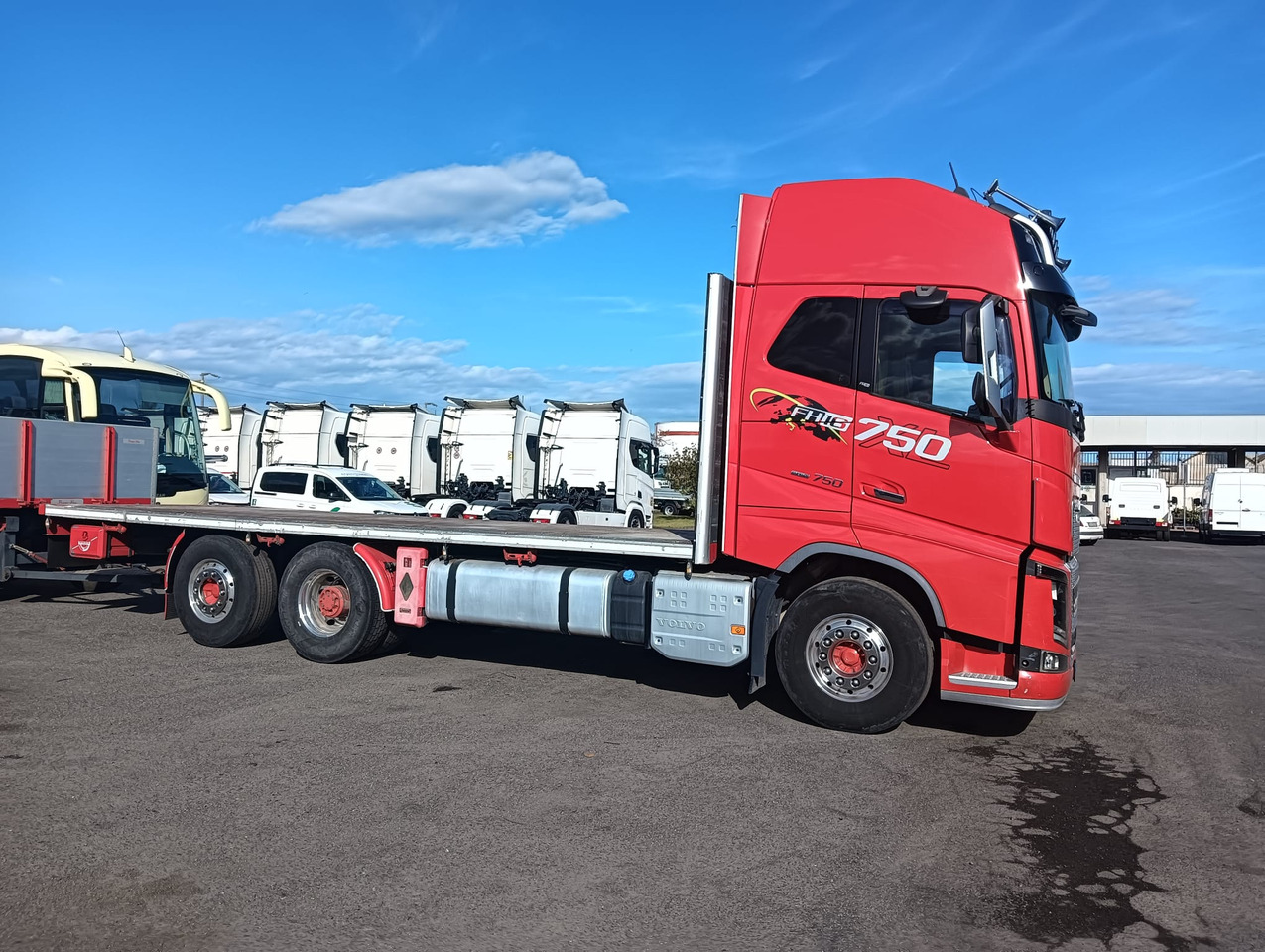 Camião de caixa aberta/ Plataforma VOLVO FH16 750: foto 7