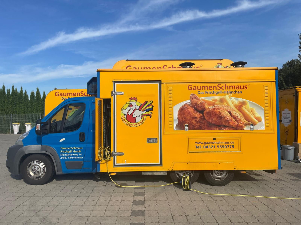 Fiat Hähnchengrill mobil Foodtruck - Food truck: foto 2 Fiat Hähnchengrill mobil Foodtruck - Food truck: foto 2