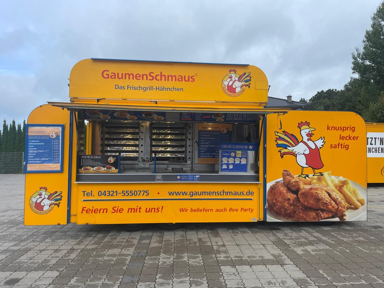 Fiat Hähnchengrill mobil Foodtruck - Food truck: foto 1 Fiat Hähnchengrill mobil Foodtruck - Food truck: foto 1