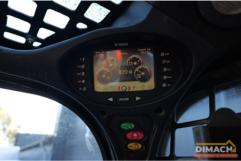 Pá carregadora Bobcat T870 Bobcat T870 skidsteer on tracks - high flow - airco - high flow - TOP!!: foto 18
