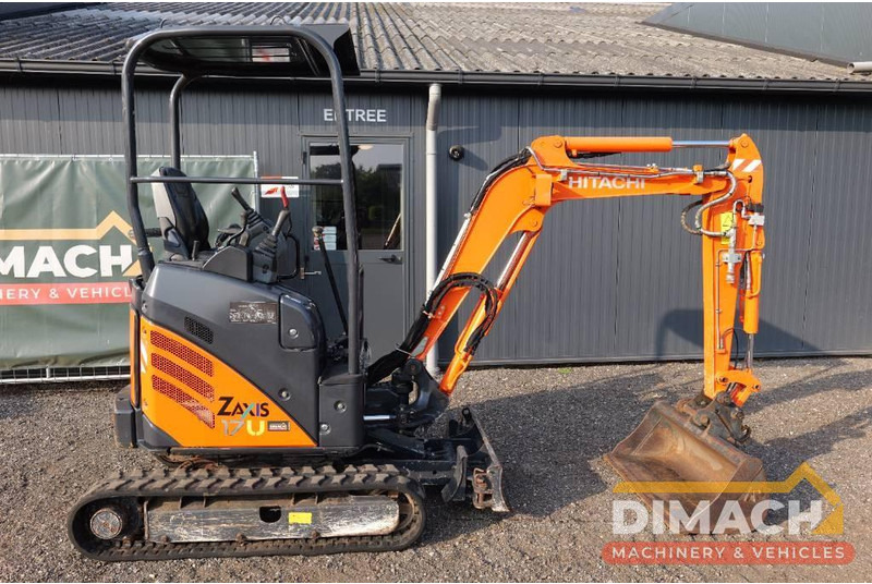 Hitachi ZX 17 CW05 hydraulische snelwissel - Mini escavadeira: foto 2 Hitachi ZX 17 CW05 hydraulische snelwissel - Mini escavadeira: foto 2