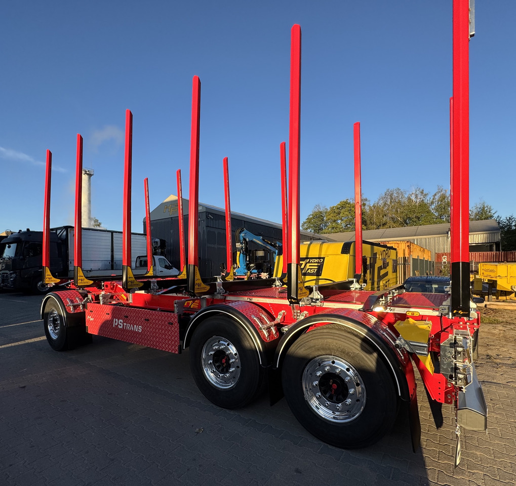 HYDROFAST Przyczepa 3 osiowa / 3 axles timber transport trailer / Remorque à 3 essieux pour le transport de bois / 3-Achs-Rungenanhänger / 3-tengelyes-rönkszállító-pótkocsi / Remorcă pentru transportul lemnului - Reboque transporte de madeira: foto 2 HYDROFAST Przyczepa 3 osiowa / 3 axles timber transport trailer / Remorque à 3 essieux pour le transport de bois / 3-Achs-Rungenanhänger / 3-tengelyes-rönkszállító-pótkocsi / Remorcă pentru transportul lemnului - Reboque transporte de madeira: foto 2