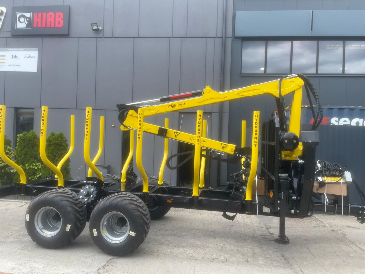 Reboque florestal HYDROFAST Przyczepa leśna / Timber trailer / Holzanhänger / Remorque à bois / Remolque para madera: foto 6 Reboque florestal HYDROFAST Przyczepa leśna / Timber trailer / Holzanhänger / Remorque à bois / Remolque para madera: foto 6