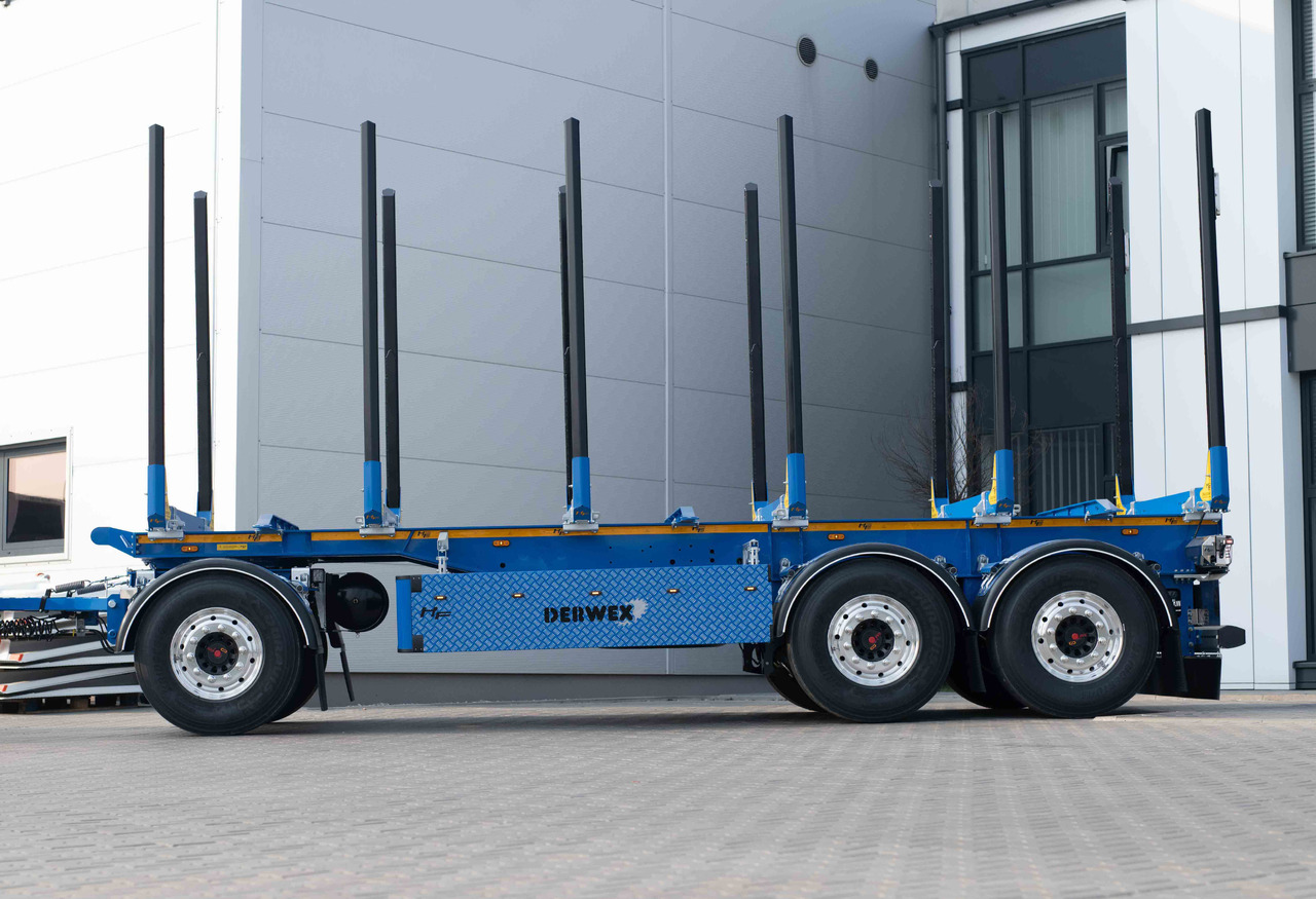 Hydrofast Przyczepa 3 - osiowa / 3 axles trailer for timber transport / 3 Achsen Anhänger für Holztransport - Reboque transporte de madeira: foto 1 Hydrofast Przyczepa 3 - osiowa / 3 axles trailer for timber transport / 3 Achsen Anhänger für Holztransport - Reboque transporte de madeira: foto 1