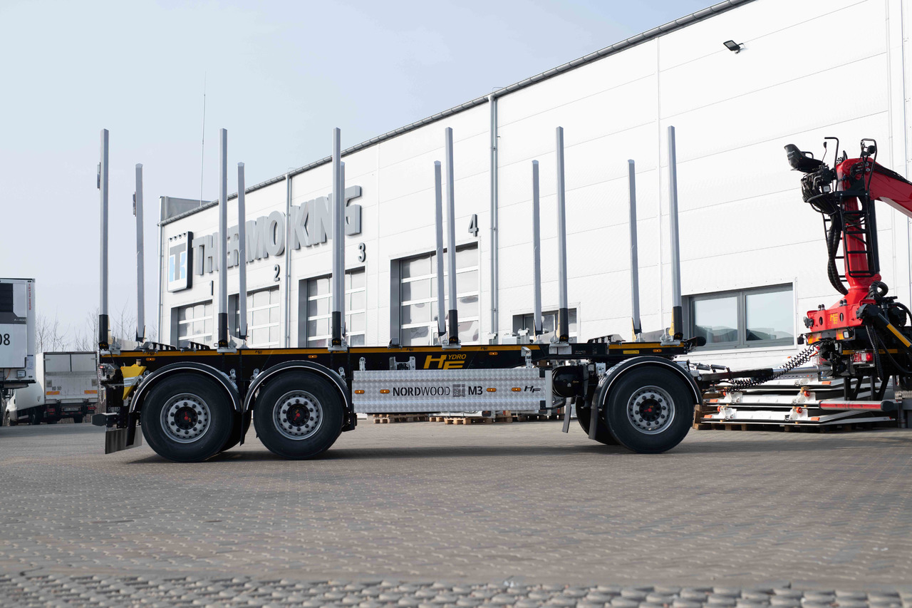 Hydrofast Przyczepa 3 - osiowa / 3 axles trailer for timber transport / 3 Achsen Anhänger für Holztransport - Reboque transporte de madeira: foto 4 Hydrofast Przyczepa 3 - osiowa / 3 axles trailer for timber transport / 3 Achsen Anhänger für Holztransport - Reboque transporte de madeira: foto 4