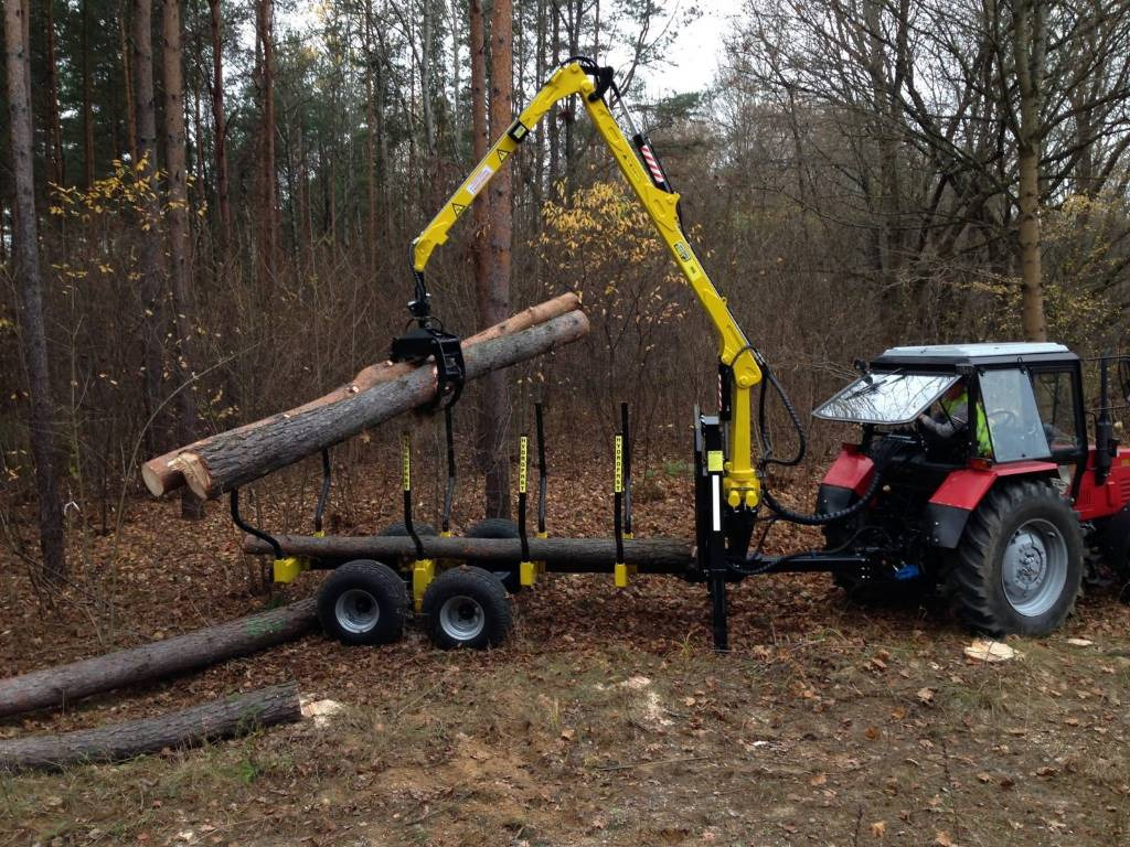 Hydrofast Timber Harvesting Trailer/RÜCKEWAGEN/Przyczepka do zrywki drewna H9 - Reboque florestal: foto 4 Hydrofast Timber Harvesting Trailer/RÜCKEWAGEN/Przyczepka do zrywki drewna H9 - Reboque florestal: foto 4