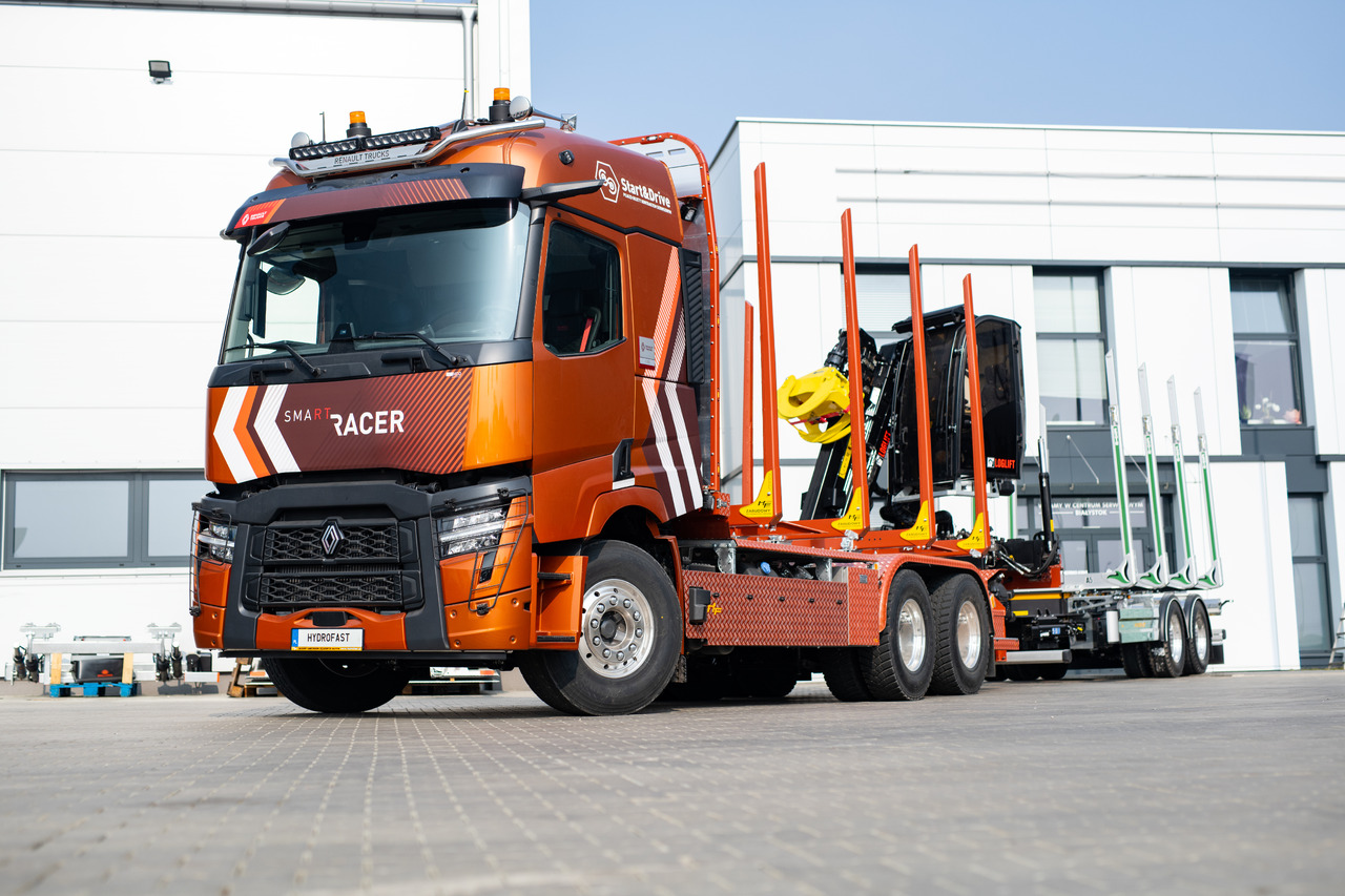 RENAULT TRUCKS C P6X4 Loglift 125 Z 93 C P6X4 Loglift + 125 Z 93 - Camião de transporte de madeira, Caminhão elétrico: foto 4 RENAULT TRUCKS C P6X4 Loglift 125 Z 93 C P6X4 Loglift + 125 Z 93 - Camião de transporte de madeira, Caminhão elétrico: foto 4