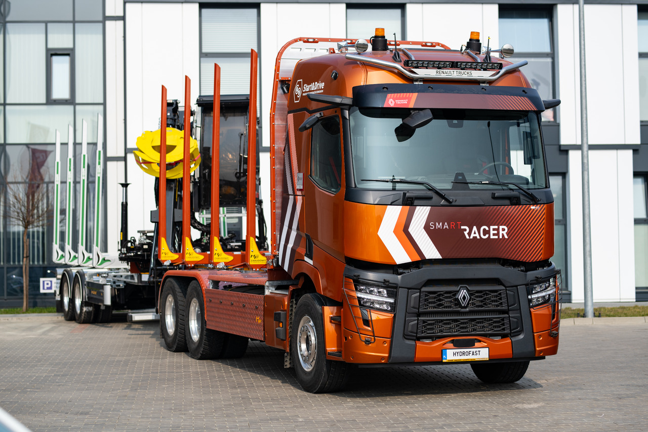 RENAULT TRUCKS C P6X4 Loglift 125 Z 93 C P6X4 Loglift + 125 Z 93 - Camião de transporte de madeira, Caminhão elétrico: foto 3 RENAULT TRUCKS C P6X4 Loglift 125 Z 93 C P6X4 Loglift + 125 Z 93 - Camião de transporte de madeira, Caminhão elétrico: foto 3