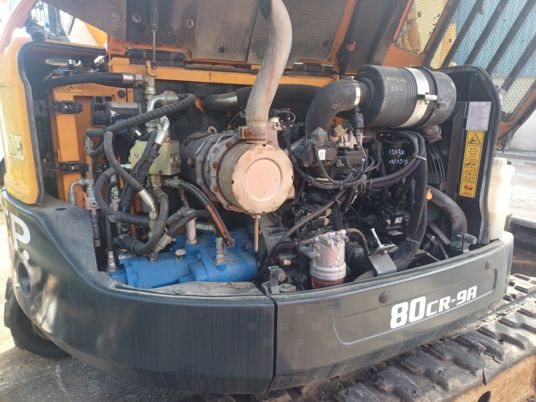 Hyundai R80 -9A - Escavadora de rastos: foto 5 Hyundai R80 -9A - Escavadora de rastos: foto 5