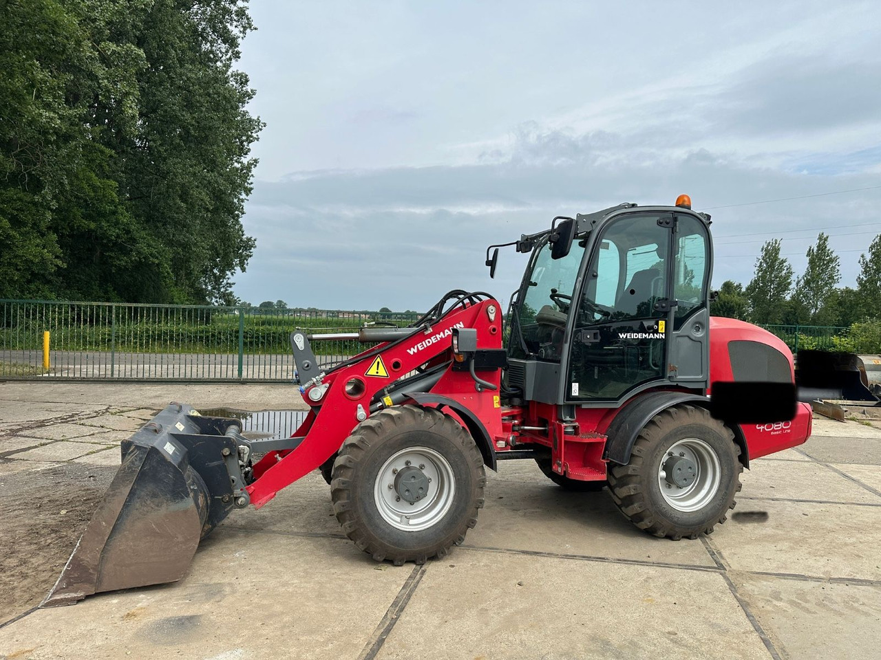 Weidemann 4080 Basic line - Pá carregadora de rodas: foto 1 Weidemann 4080 Basic line - Pá carregadora de rodas: foto 1