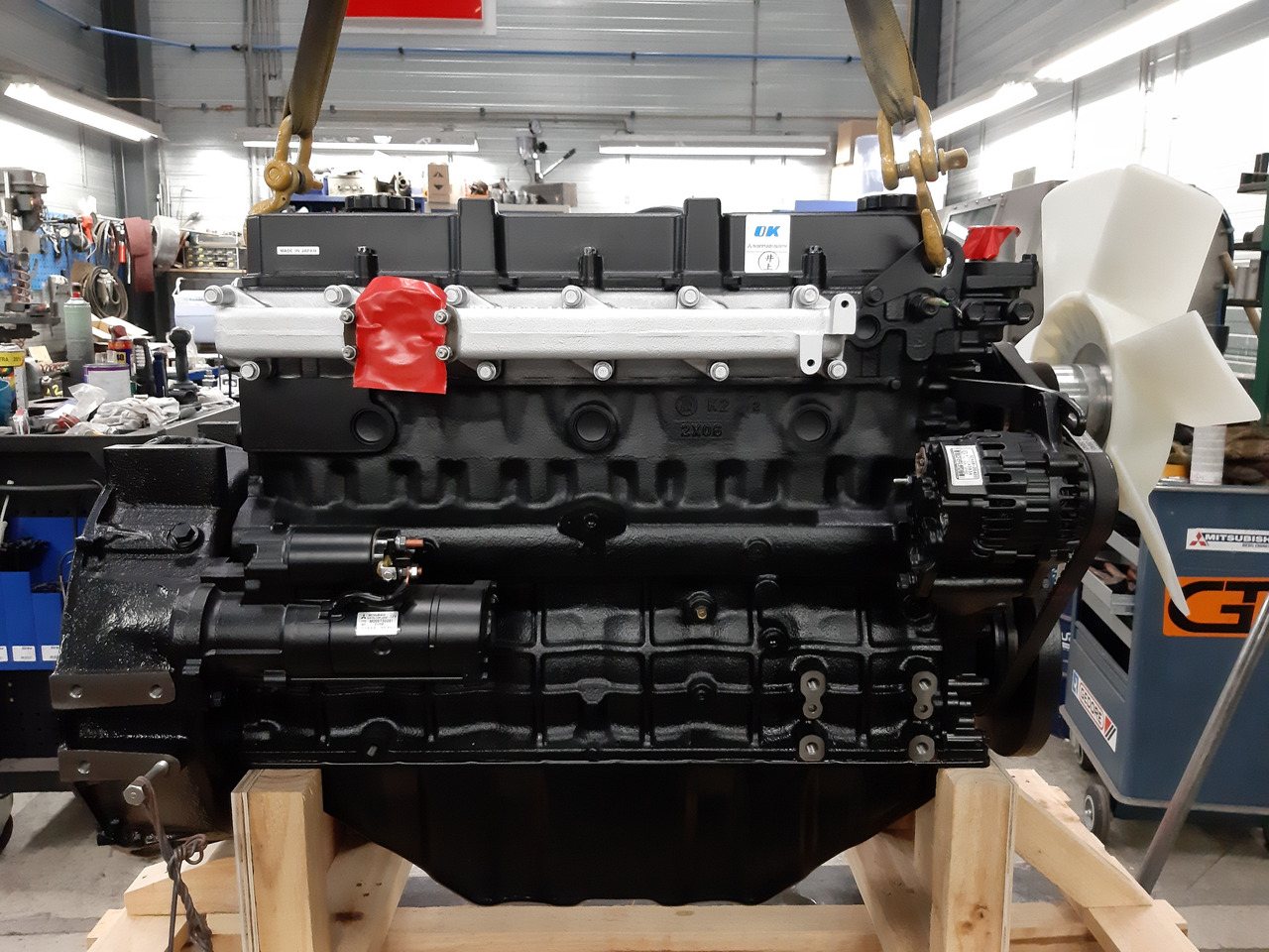 Mitsubishi New engine S6S 70Kw @ 2500 rpm - Motor por Escavadeira: foto 2 Mitsubishi New engine S6S 70Kw @ 2500 rpm - Motor por Escavadeira: foto 2