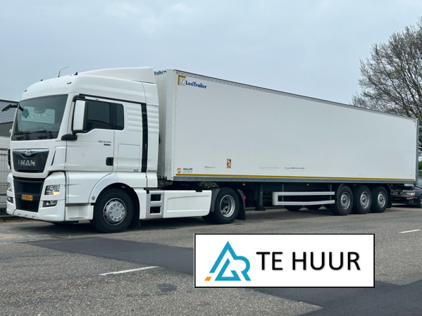 MAN TGX + Leci oplegger te huur / €750 per week / Weektopper / Direct Inzetbaar - Tractor: foto 1 MAN TGX + Leci oplegger te huur / €750 per week / Weektopper / Direct Inzetbaar - Tractor: foto 1