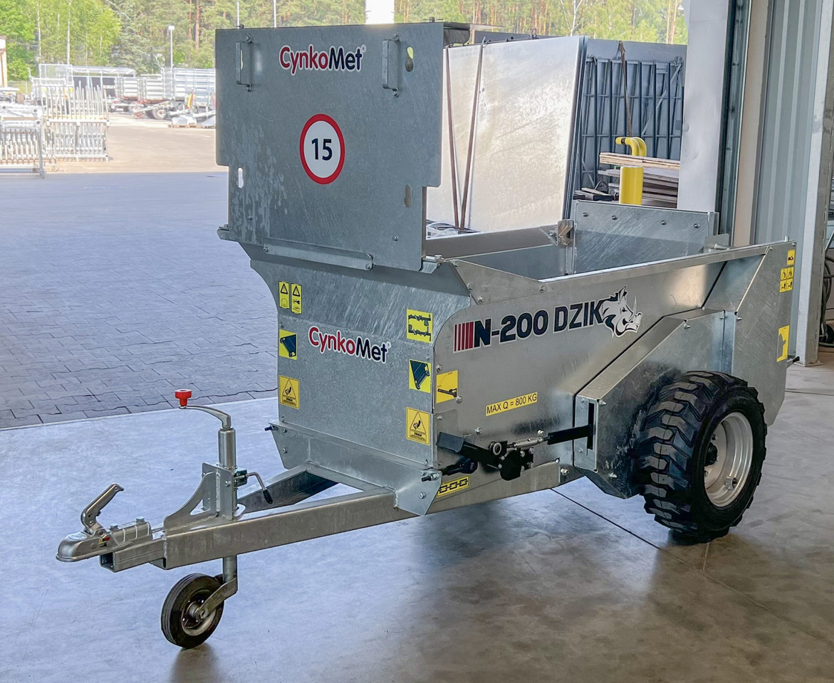 Cynkomet Miststreuer / Manure spreader / Epandeur à fumier N-200 DZIK - Espalhador de estrume: foto 1 Cynkomet Miststreuer / Manure spreader / Epandeur à fumier N-200 DZIK - Espalhador de estrume: foto 1