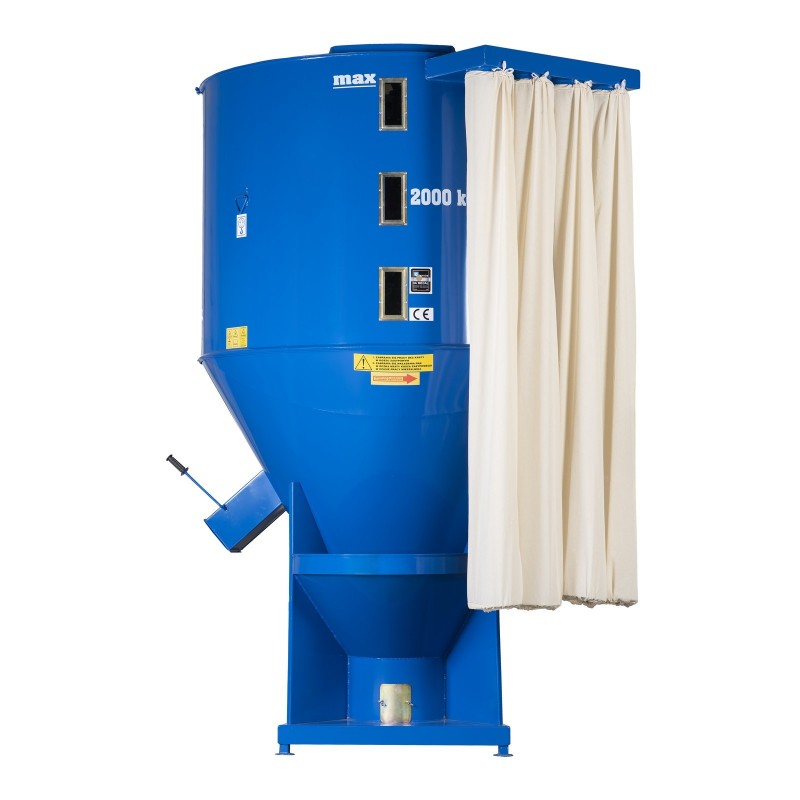 Equipamento de gado novo Dozamech Getreidemischanlage / Feed mixer / Melangeuse de fourrage / Miscelatore di mangime / Кормосмеситель / Mieszalnik H-033/2 1000 kg: foto 12