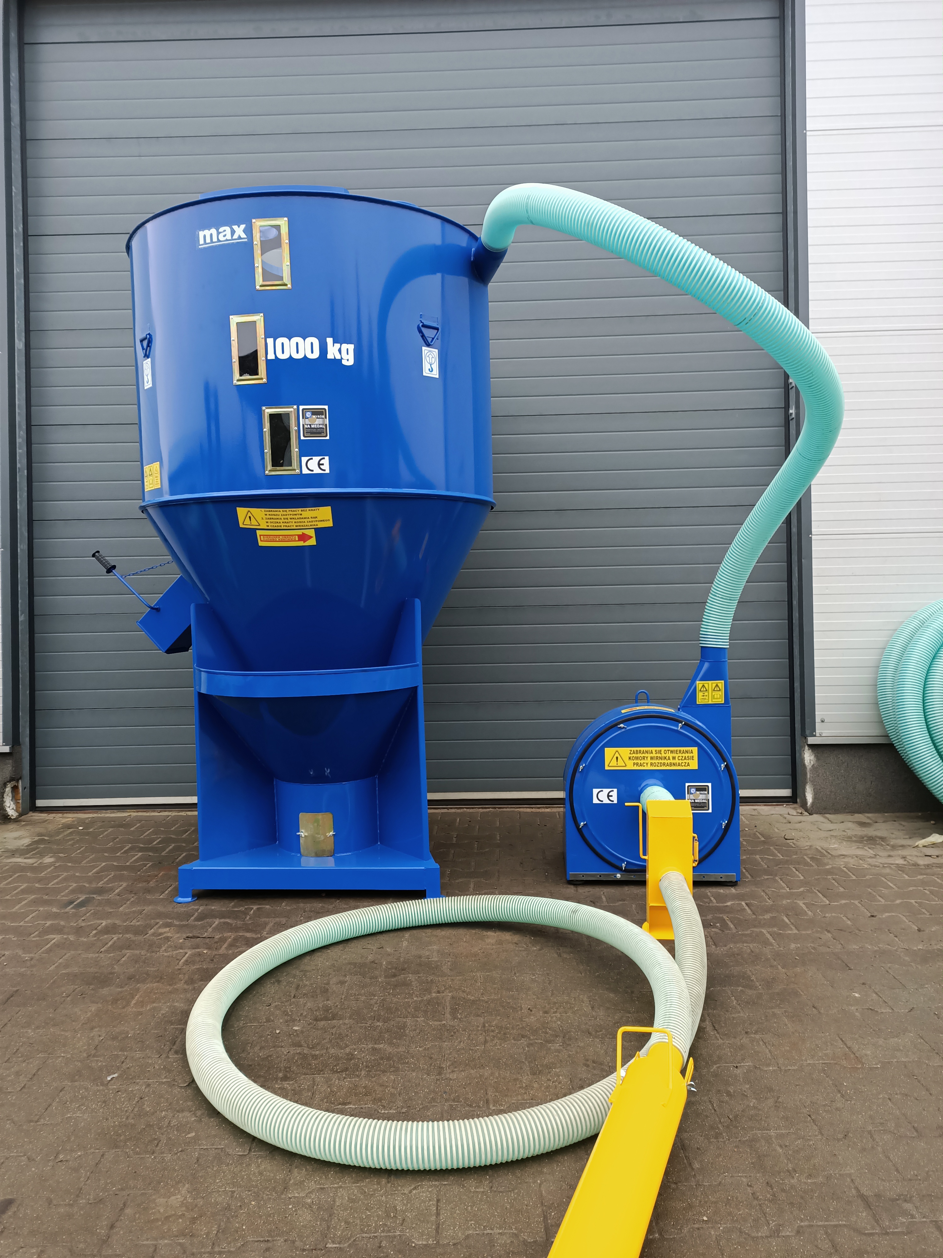 Equipamento de gado novo Dozamech Getreidemischanlage / Feed mixer / Melangeuse de fourrage / Miscelatore di mangime / Кормосмеситель / Mieszalnik H-033/2 1000 kg: foto 13