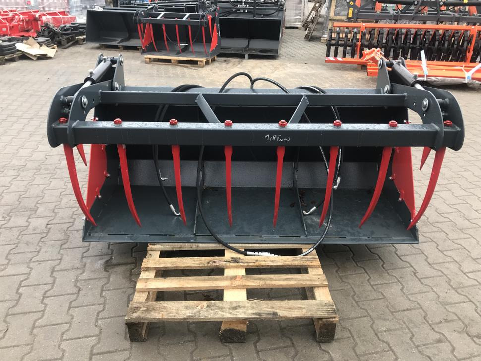 Lauderof Krokodilschaufel / Manure grab / Grappin à fumier / Benna coccodrillo / Ковш-захват / Łyżko-krokodyl 1,8 m - Grampo por Trator: foto 1 Lauderof Krokodilschaufel / Manure grab / Grappin à fumier / Benna coccodrillo / Ковш-захват / Łyżko-krokodyl 1,8 m - Grampo por Trator: foto 1