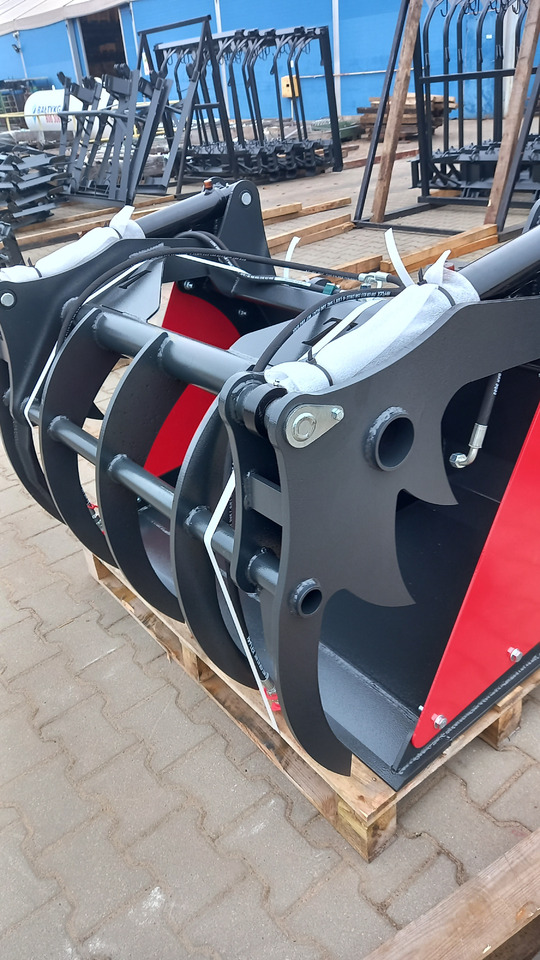 METAL-TECHNIK Krokodilschaufel / Manure grab / Grappin à fumier Weidemann 1,2 m - Balde por Camião: foto 4 METAL-TECHNIK Krokodilschaufel / Manure grab / Grappin à fumier Weidemann 1,2 m - Balde por Camião: foto 4