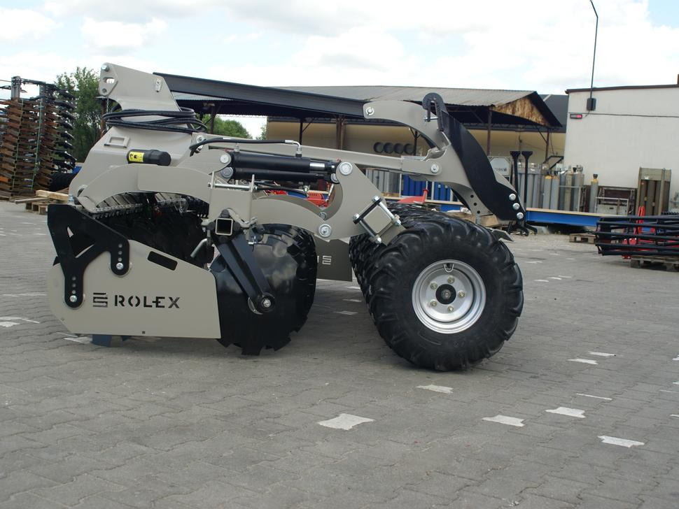 Grades de discos novo ROLEX Scheibenegge /  Disc harrow with hydropack and tire roller / Dechaumeur à disques / Erpice a dischi / Дисковая борона с гидропаком и колёсным катком / Agregat talerzowy uprawowy z hydropackiem i: foto 17