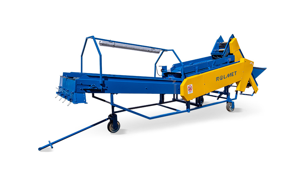 ROLMET Kartoffelsortierer / Potato sorting machine / Trieuse de pomme de terre / Selezionatrice per patate / Clasificador de patatas / Картофелесортировочная машина / Sortownik do ziemniaków M614/2 - Máquina para batata: foto 3 ROLMET Kartoffelsortierer / Potato sorting machine / Trieuse de pomme de terre / Selezionatrice per patate / Clasificador de patatas / Картофелесортировочная машина / Sortownik do ziemniaków M614/2 - Máquina para batata: foto 3