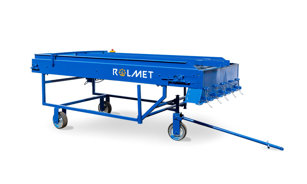 ROLMET Rollenverlesetisch / Sorting table / Table de tri / Tavolo selettivo / Cambiador / Сортировочный стол / Stół przebierczy SP2 - Máquina para batata: foto 1 ROLMET Rollenverlesetisch / Sorting table / Table de tri / Tavolo selettivo / Cambiador / Сортировочный стол / Stół przebierczy SP2 - Máquina para batata: foto 1