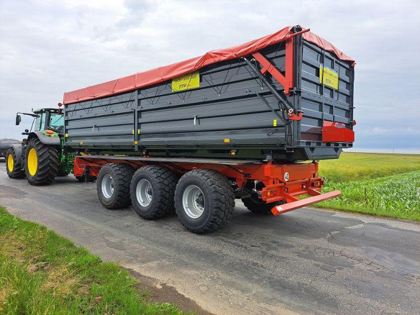 Techmont Anhänger / Trailer / Remorque / Rimorchio / Прицеп / Przyczepa tridem PTW 21 t - Reboque basculante agrícola: foto 1 Techmont Anhänger / Trailer / Remorque / Rimorchio / Прицеп / Przyczepa tridem PTW 21 t - Reboque basculante agrícola: foto 1