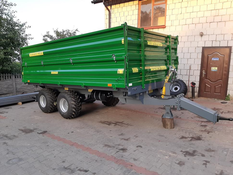 Techmont Anhänger / Trailer / Remorque / Rimorchio / Прицеп двухосный тандем / Przyczepa tandem PTTCW 310 10 t - Reboque basculante agrícola: foto 3 Techmont Anhänger / Trailer / Remorque / Rimorchio / Прицеп двухосный тандем / Przyczepa tandem PTTCW 310 10 t - Reboque basculante agrícola: foto 3