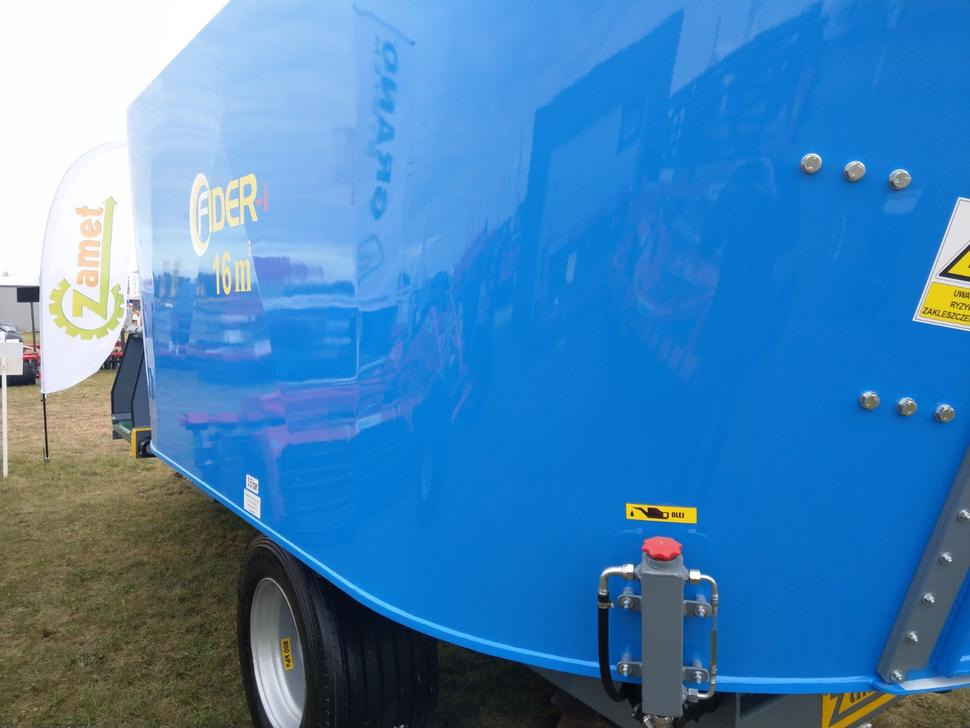 Leasing de ZAMET Futtermischwagen / Feed mixer / Melangeuse / Carro miscelatore / Vagoneta de alimentación /Кормораздатчик / Wóz paszowy 16 m3 ZAMET Futtermischwagen / Feed mixer / Melangeuse / Carro miscelatore / Vagoneta de alimentación /Кормораздатчик / Wóz paszowy 16 m3: foto 16