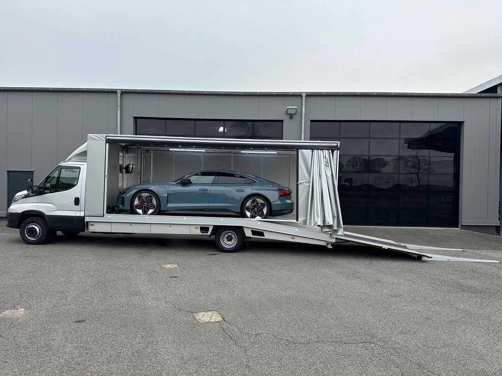 Camião transporte de veículos, Veículo comercial novo Algema IVECO FESTPLATEAU + Planenaufbau 3,6 to Nutzlast: foto 15