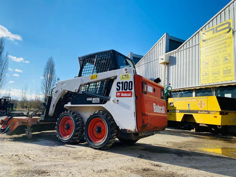 BOBCAT S100 mini chargeuse sur pneu (AVEC ACCESSOIRES) - Mini pá carregadora: foto 3 BOBCAT S100 mini chargeuse sur pneu (AVEC ACCESSOIRES) - Mini pá carregadora: foto 3