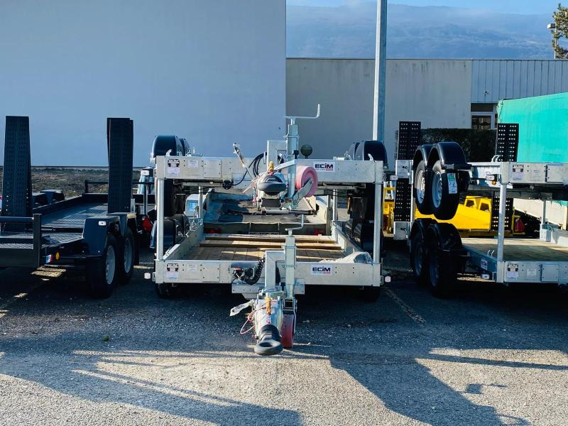 ECIM REMORQUE PORTE ENGINS 2 ESSIEUX 3T5 NEUVE - Reboque porta máquinas: foto 3 ECIM REMORQUE PORTE ENGINS 2 ESSIEUX 3T5 NEUVE - Reboque porta máquinas: foto 3
