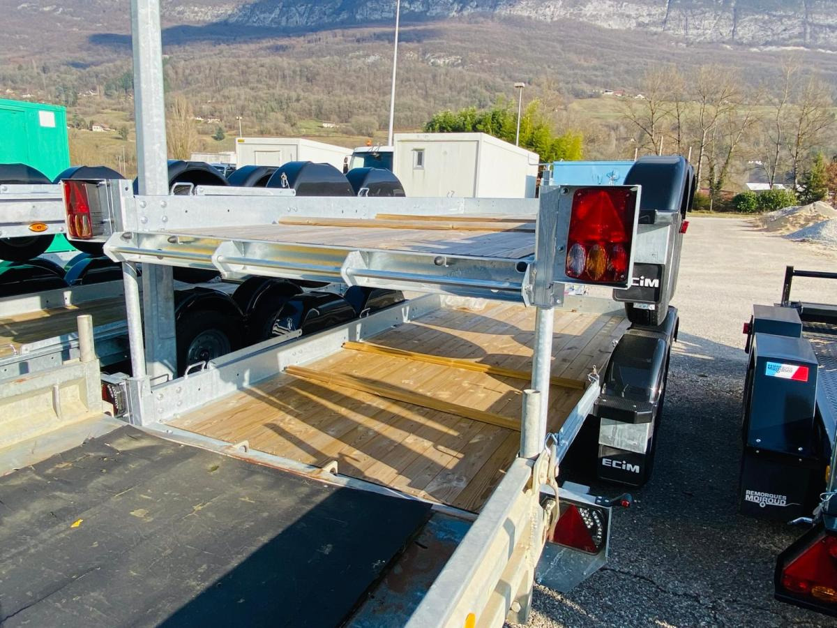 ECIM REMORQUE PORTE ENGINS 2 ESSIEUX 3T5 NEUVE - Reboque porta máquinas: foto 5 ECIM REMORQUE PORTE ENGINS 2 ESSIEUX 3T5 NEUVE - Reboque porta máquinas: foto 5