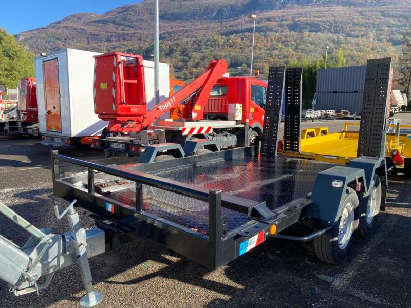 Moiroud ECO350 2 ESSIEUX 3T5 NEUVE NOIR - Reboque porta máquinas: foto 3 Moiroud ECO350 2 ESSIEUX 3T5 NEUVE NOIR - Reboque porta máquinas: foto 3