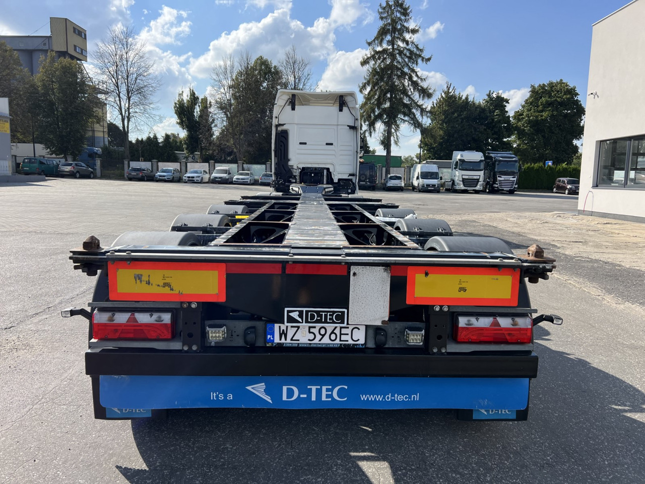 D-TEC Portmaster VCC-01 - Semi-reboque transportador de contêineres/ Caixa móvel: foto 2 D-TEC Portmaster VCC-01 - Semi-reboque transportador de contêineres/ Caixa móvel: foto 2