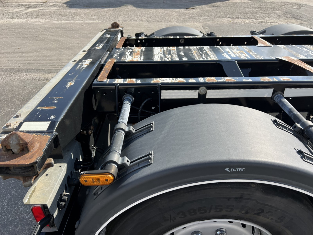 D-TEC Portmaster VCC-01 - Semi-reboque transportador de contêineres/ Caixa móvel: foto 4 D-TEC Portmaster VCC-01 - Semi-reboque transportador de contêineres/ Caixa móvel: foto 4