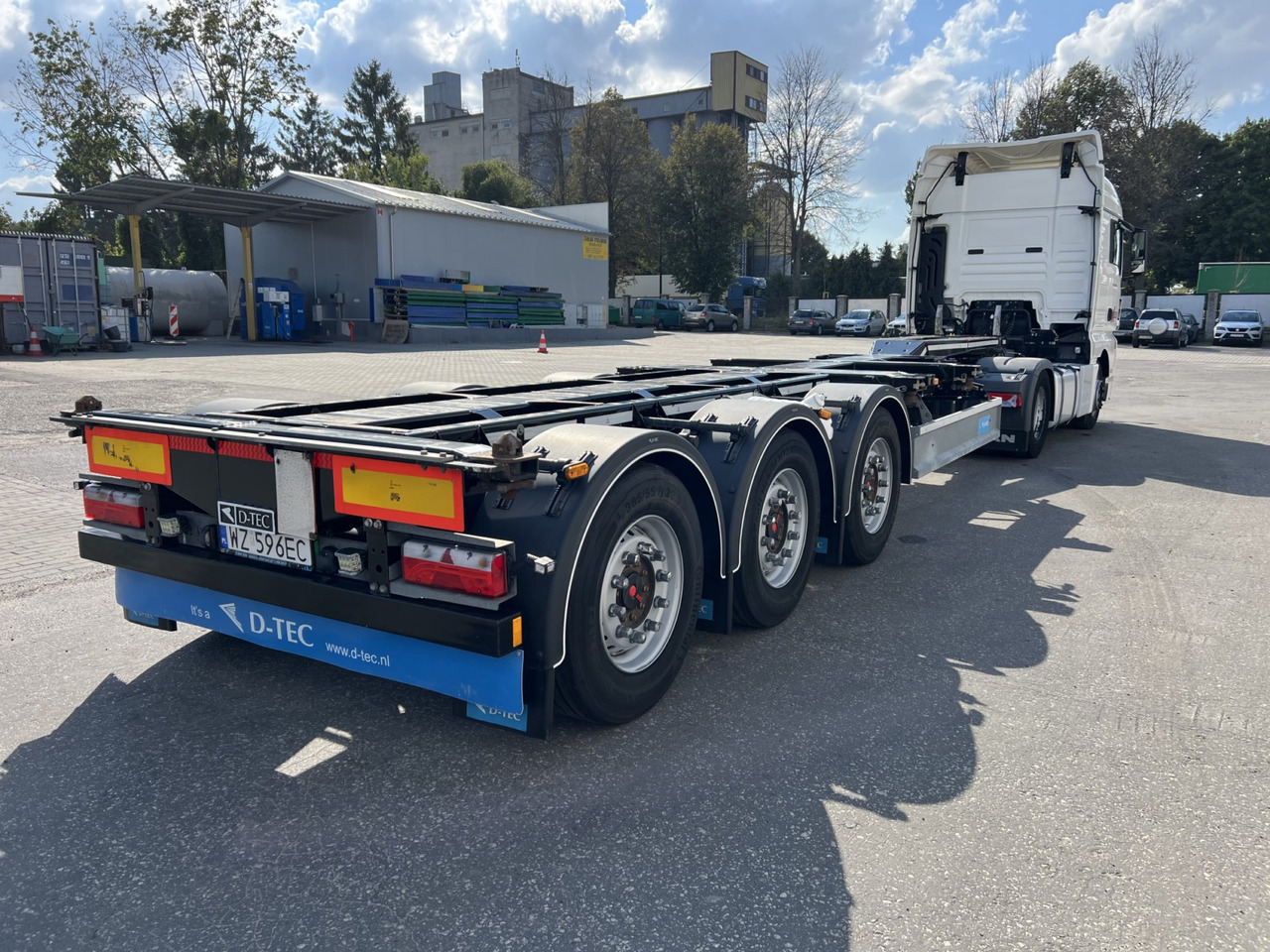 D-TEC Portmaster VCC-01 - Semi-reboque transportador de contêineres/ Caixa móvel: foto 3 D-TEC Portmaster VCC-01 - Semi-reboque transportador de contêineres/ Caixa móvel: foto 3
