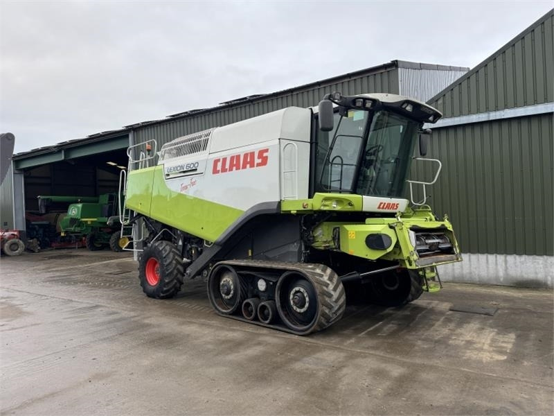 Claas Claas Lexion 600TT c/w V1200 Header - Equipamento para colheitadeira: foto 1 Claas Claas Lexion 600TT c/w V1200 Header - Equipamento para colheitadeira: foto 1