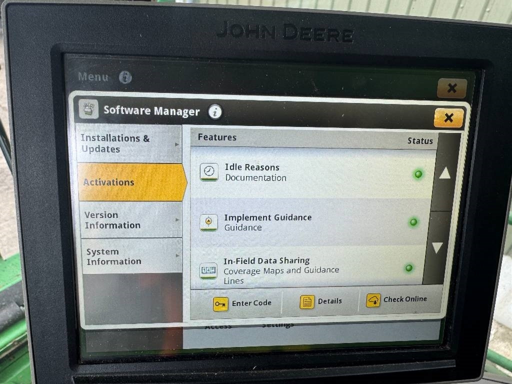 Ceifeira debulhadora John Deere S785 4WD c/w 735D Header: foto 32