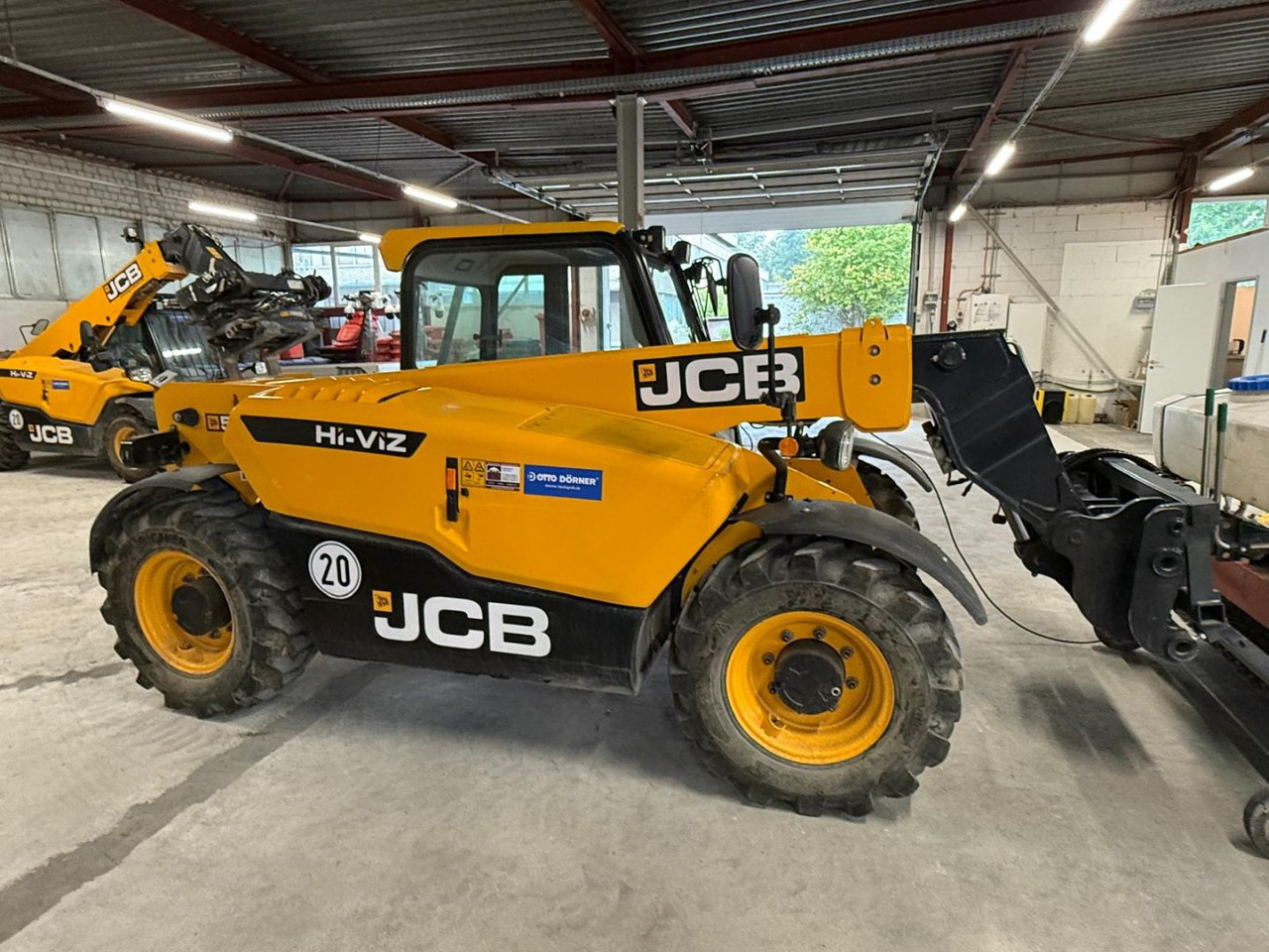 JCB JCB 525-60T5 HiViz - Pá carregadora telescópica: foto 1 JCB JCB 525-60T5 HiViz - Pá carregadora telescópica: foto 1