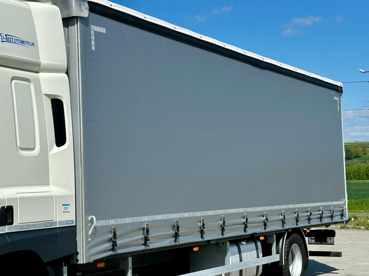 Camião de lona DAF CF 320 / FIRANKA / 21 EUROPALET / SYPIALKA / AUTOMAT / KLIMA POSTOJOWA / 2021 ROK TO: foto 16