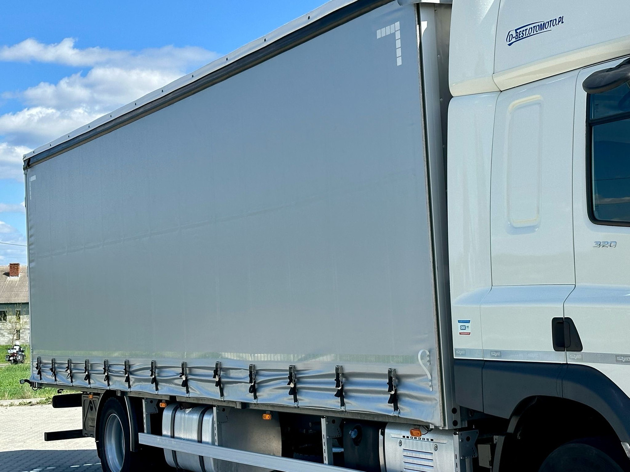 Camião de lona DAF CF 320 / FIRANKA / 21 EUROPALET / SYPIALKA / AUTOMAT / KLIMA POSTOJOWA / 2021 ROK TO: foto 17