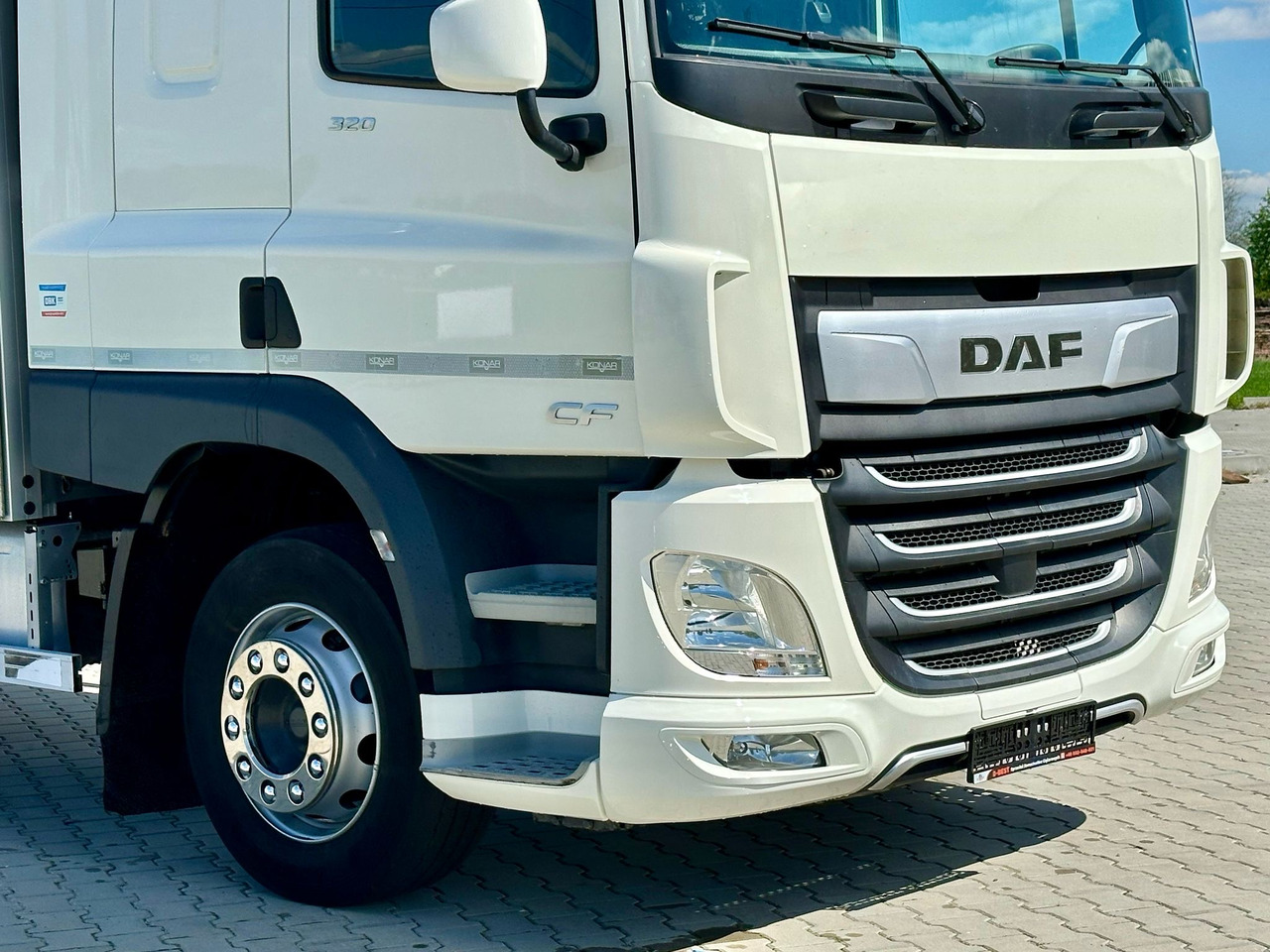 Camião de lona DAF CF 320 / FIRANKA / 21 EUROPALET / SYPIALKA / AUTOMAT / KLIMA POSTOJOWA / 2021 ROK TO: foto 11