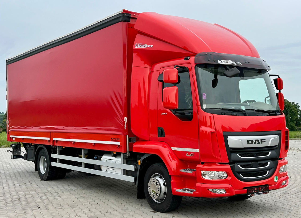 DAF LF 290 / BURTO - FIRANKA / 18 PALET / WINDA / 16 T DMC / SYPIALKA / 2020 ROK / SPROWADZONY - Camião de lona: foto 1 DAF LF 290 / BURTO - FIRANKA / 18 PALET / WINDA / 16 T DMC / SYPIALKA / 2020 ROK / SPROWADZONY - Camião de lona: foto 1